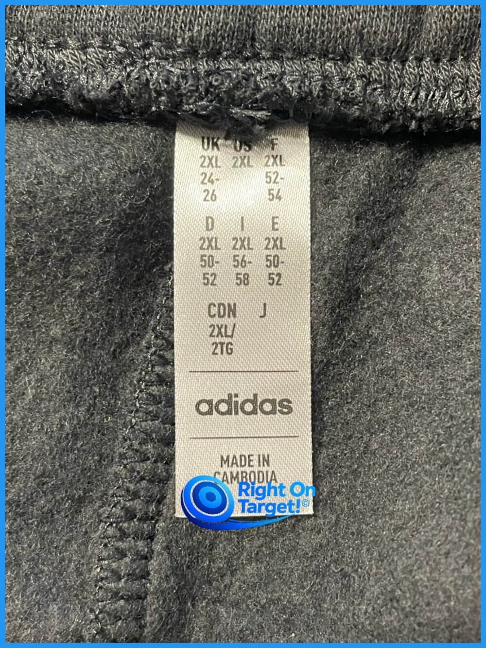 2XL - Adidas - Womens Essentials 3 Stripes Wide Sportswear Pants - Black - Picture 7 of 9